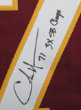 Charles Man Autographed/Inscribed Custom Football Jersey Redskins JSA 177244