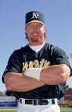 Mark McGwire "2xWSC & 1987 ALROY" Signed Louisville Slugger Pro Stock Bat / JSA