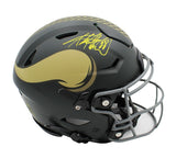 Terrell Davis Signed Denver Broncos Speed Flex Mid-Size NFL Midi Helmet - HOF 17