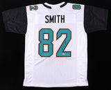 Jimmy Smith Signed Jacksonville Jaguars Jersey (Beckett COA) 5xPro Bowl Receiver