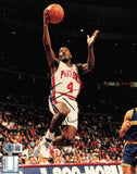 Joe Dumars Autographed Signed 8x10 Photo Detroit Pistons Beckett BAS QR #BS12904
