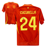 Marc Cucurella Signed Spain FC Soccer Jersey #24 with Beckett COA