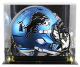 Lions Sam LaPorta Signed 2024 On Field Alt F/S Speed Rep Helmet W/ Case BAS Wit