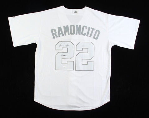 Ramon Laureano Signed Oakland A's Players Weekend Jersey "Ramoncito" (JSA COA)