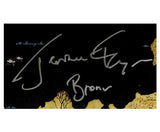 Jerome Flynn Signed Game of Thrones Westeros Map 11x17 Photo with "Bronn" Insc