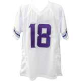 Justin Jefferson Autographed Pro Style XL 24 Alt Jersey Beckett Witness 50142