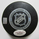 Matt Read Flyers Autographed/Signed Winter Classic 2012 Logo Puck JSA 144353