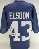 Tyler Elsdon "Linebacker U!" Signed Penn State Nittany Lions Jersey (JSA COA) Jr