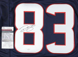 Dalton Schultz Signed Houston Texans Jersey (JSA COA) Ex-Stanford Tight End
