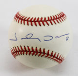 Johnny Damon Signed Official Rawlings A. L. Baseball (JSA) 2xSeries Champion