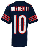 Luther Burden Signed Navy Custom Football Jersey w/Good, Better, Best - (SS COA)