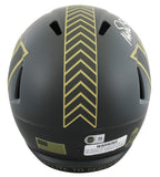 Commanders Magic Johnson Signed STS IV Full Size Speed Rep Helmet BAS Witnessed