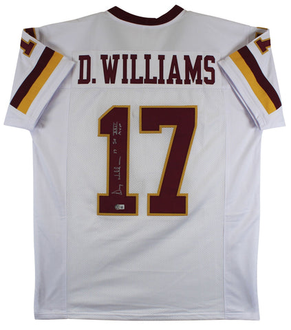 Doug Williams "SB XXII MVP" Authentic Signed White Pro Style Jersey BAS Witness