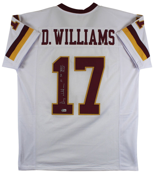 Doug Williams "SB XXII MVP" Authentic Signed White Pro Style Jersey BAS Witness