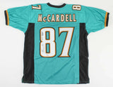 Keenan McCardell Signed Jaguars Jersey Insb "11,373 Receiving Yards" Beckett COA