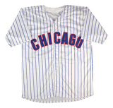Michael Busch Chicago Signed White Baseball Jersey BAS