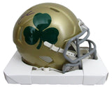 Marcus Freeman Signed/Auto Mini Shamrock Helmet Notre Dame Beckett 204853