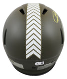 Steelers Rod Woodson "HOF 2009" Signed STS Full Size Speed Proline Helmet BAS W