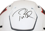 Tom Brady Signed New England Patriots Lunar SpeedFlex Helmet FAN 40091