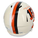 Ja'Marr Chase Autographed Cincinnati Bengals RETRO Speed Full Size Helmet Becket