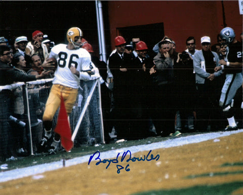 Packers SB I & II Champ BOYD DOWLER Signed 8x10 Auto Photo #2 - GB Packers HOFer
