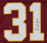 Kamren Curl Signed Washington Redskins Jersey (JSA COA) 2020 7th Round Pick D.B