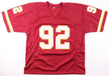 Albert Haynesworth Signed Washington Redskins Jersey (JSA) 2xPro Bowl Def Tackle