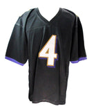 Zay Flowers Autographed Baltimore Ravens Custom Jersey JSA 186824