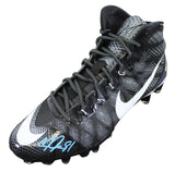 Lions Calvin Johnson Signed Signature Series Left Football Cleat W/ Case BAS Wit