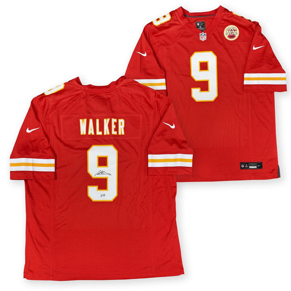 Kenneth Walker III Autographed Kansas City Chiefs Nike Game Jersey Beckett