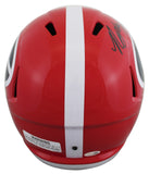 Georgia Nolan Smith Authentic Signed Full Size Speed Rep Helmet JSA Witness