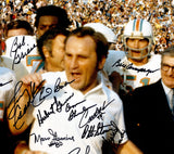 1972 DOLPHINS PERFECT SEASON AUTOGRAPHED 20X24 PHOTO 40 SIGS SHULA FANATICS