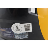 Marshall Faulk Autographed Los Angeles Rams TB 81-99 Mini Helmet Beckett 49252