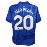 Joao Pedro Signed Chelsea Football Club Jersey (Beckett) Forward / Team Brazil