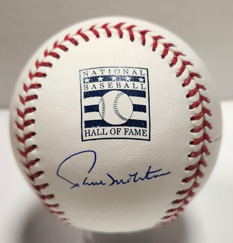 Brewers PAUL MOLITOR Signed MLB Hall of Fame Logo MLB Baseball AUTO #1 - JSA HOF
