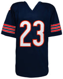 Devin Hester (BEARS) Signed Navy Custom Football Jersey - (SCHWARTZ SPORTS COA)