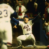 Howard Johnson Signed New York Mets Jersey (JSA) 2xWorld Series Champ 1984 & 86