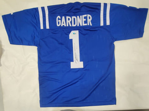 SAUCE GARDNER SIGNED AUTOGRAPHED CUSTOM PRO STYLE CUSTOM XL JERSEY BECKETT QR
