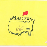 Patrick Reed Signed 2018 Masters Tournament Pin Flag (PSA COA)2018 Masters Champ