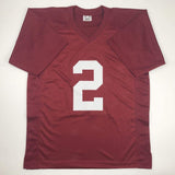 Autographed/Signed Derrick Henry Alabama Red College Jersey JSA COA