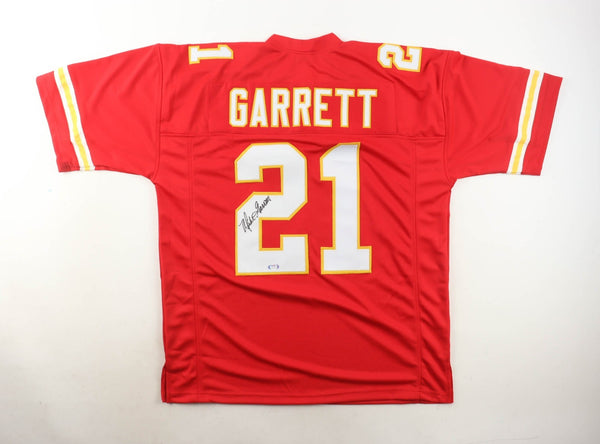 Mike Garrett Signed Kansas City Chiefs Jersey (PSA COA) USC Running Back