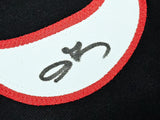 PHILADELPHIA 76ERS ALLEN IVERSON AUTOGRAPHED BLACK JERSEY BECKETT WITNESS 220682
