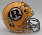 Joe Gibbs HOF Redskins Signed/Inscribed Mini Football Helmet Beckett 211956