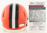 Amari Cooper Signed Cleveland Browns Speed Mini Helmet (JSA COA) 4xPro Bowl W.R.