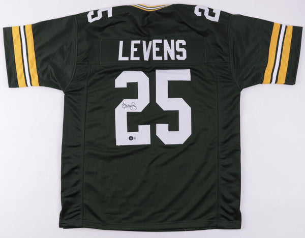 Dorsey Levens Signed Packers Jersey (Beckett) Green Bay Running Back 1994-2001