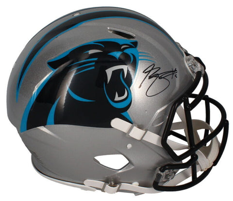 Bryce Young Autographed Carolina Panthers Authentic Speed Helmet Fanatics