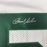 Framed Autographed/Signed Paul Silas 35x39 Boston White Jersey PSA/DNA COA