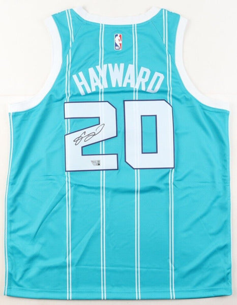 Gordon Hayward Signed Charlotte Hornets Jersey (Fanatics) 2017 NBA All Star