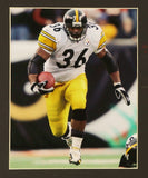 Jerome Bettis Signed Pittsburgh Steelers 35"x 43" Framed Jersey (Beckett) R.B.
