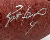 Brett Favre HOF Signed Official Wilson NFL Football Packers JSA 214113